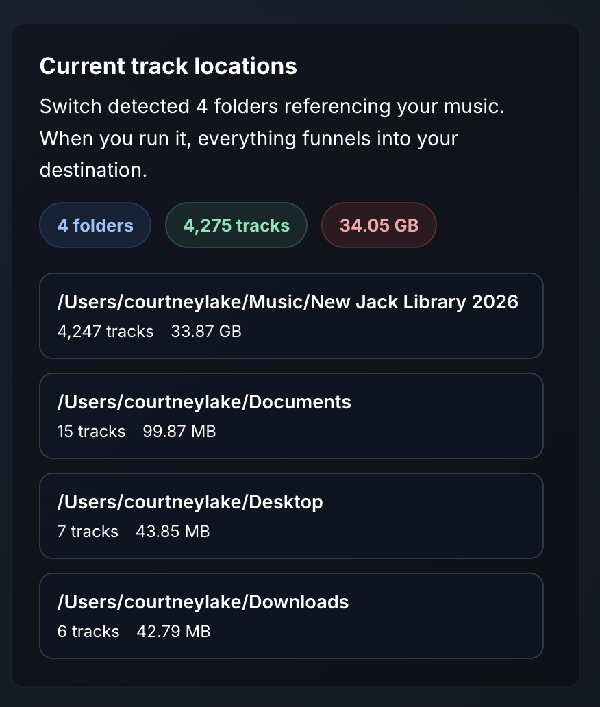 See where your files live in MLT Switch